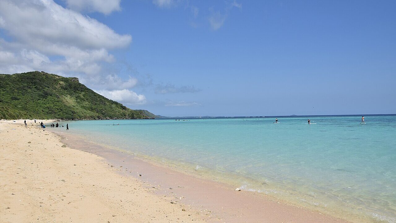 宮古島のビーチ